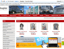 Tablet Screenshot of e-kupiec.com