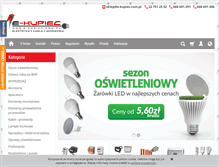 Tablet Screenshot of e-kupiec.com.pl
